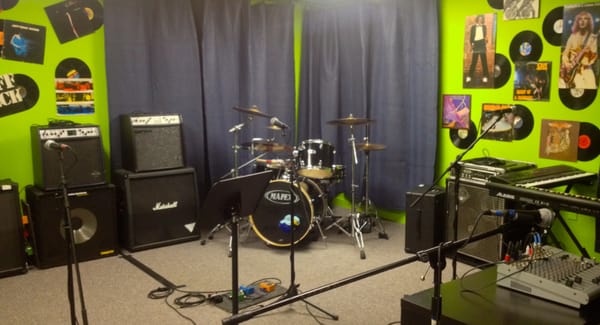 Group rehearsal room.