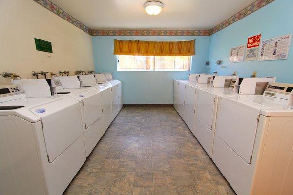 Multiple Laundry Rooms On-Site