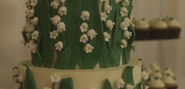 Beautiful wedding cake