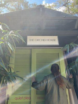 The Orchid house