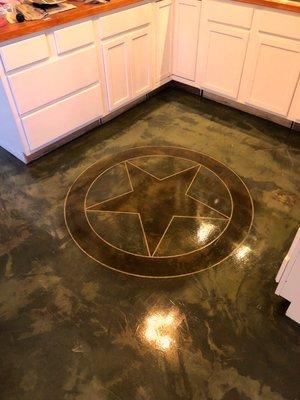 Acid Stained Concrete