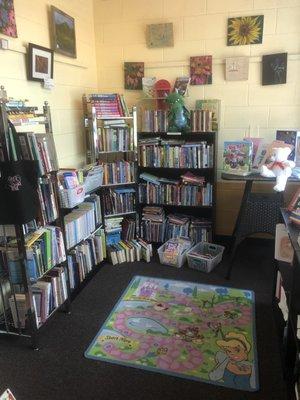 Children's book section