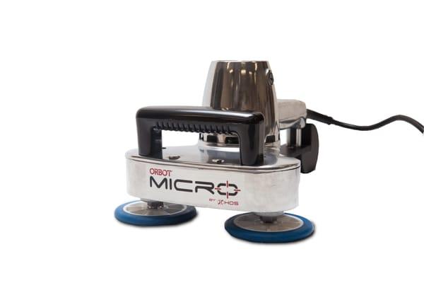 The Orbot Micro is the easiest orbital dual driver tool to clean stairs and furniture. Agitates the fabric fibers to remove dirt and stains!