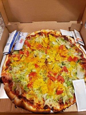 Taco Pizza