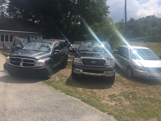 some cars for sale