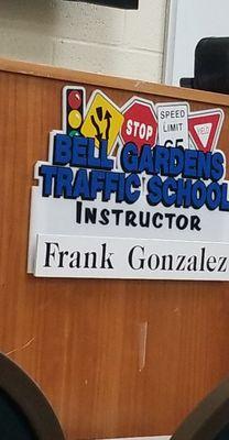 Frank Gonzales is a grate instructor ! Thank you for being patient with the class today and answering all our questions.