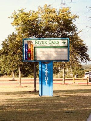 School sign