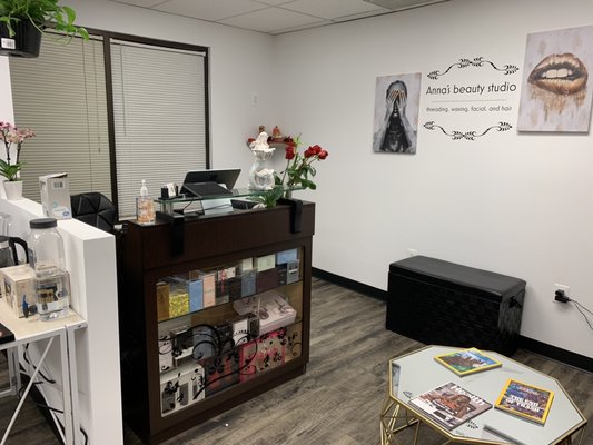 Reception area