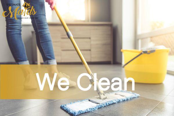 Our certified and background-checked cleaners come to your home and clean.