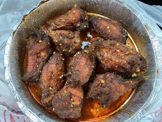 Smoked chicken wings