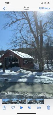 One of several covered bridges in NH