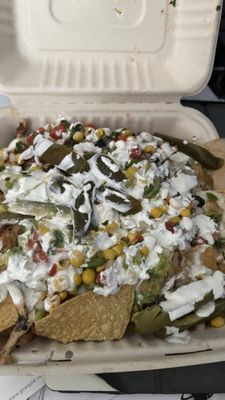 Nachos w/Chicken