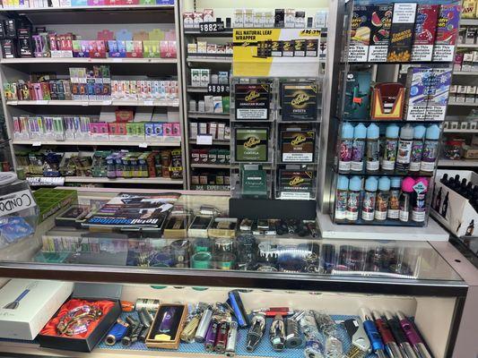 Torch lighters and e juices