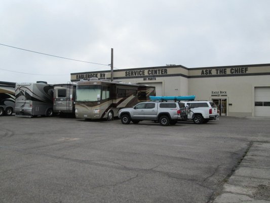 We repair large and small RV's and any kind of trailer!