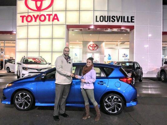 Congratulations to Courtney Melancon on her New 2017 Corolla!