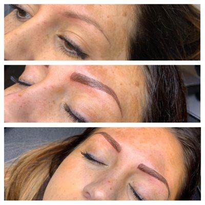 Beautiful brows at The Posh Peepers!