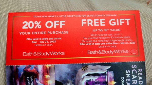 Had to use my coupons at bath and body works even though it's slightly raining but it is only 77ﾟ& 90% humidity BBW  Sunday July 31st 2022