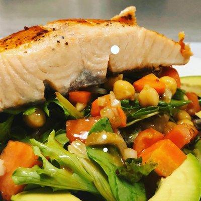 Salmon salad