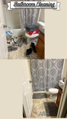 Bathroom cleaning