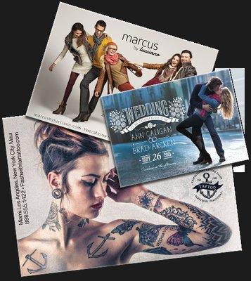 Different size Post Cards, Promote your business with us !