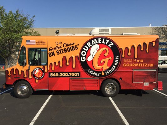 Gourmeltz Food Truck Wrap