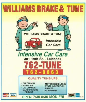 Williams Brake, Tune & Tire LLC