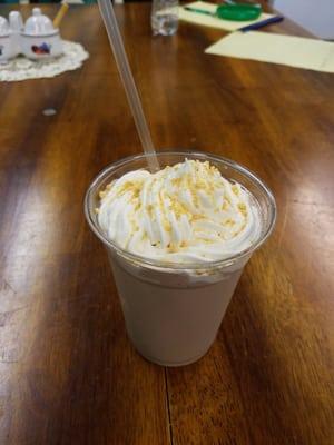 Reeses Frappuccino soon delicious!!