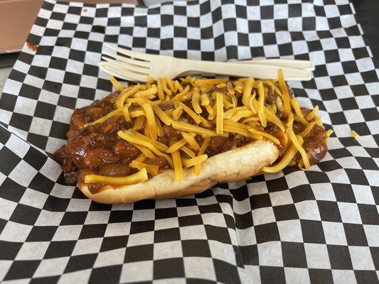 Polish Chili Dog