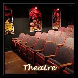 This cozy theatre seats up to 38 people and is perfect for anything from a corporate event to a girls movie night.