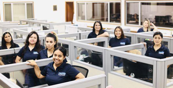 Our Call Center will assist you so you don't actually need to come to our office.