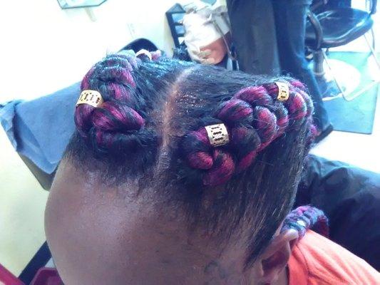 Girlfriends African Hair braiding and Weaving