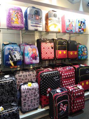 Disney Luggage by American Tourist 10 Year warranty.