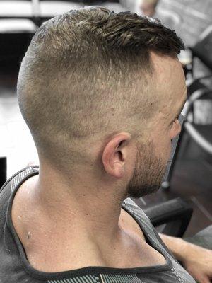 Low Fade Hair Cut, Broad Street Barbershop