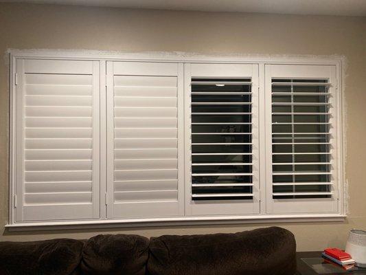 Large window shutters