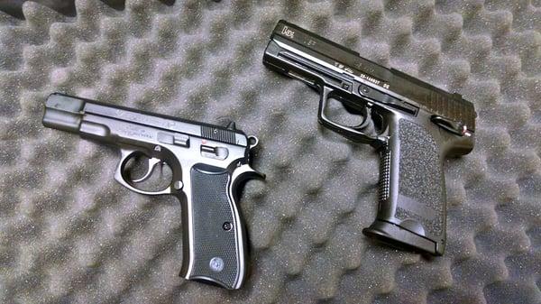 CZ-75B & HK