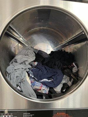 Dryers are huge