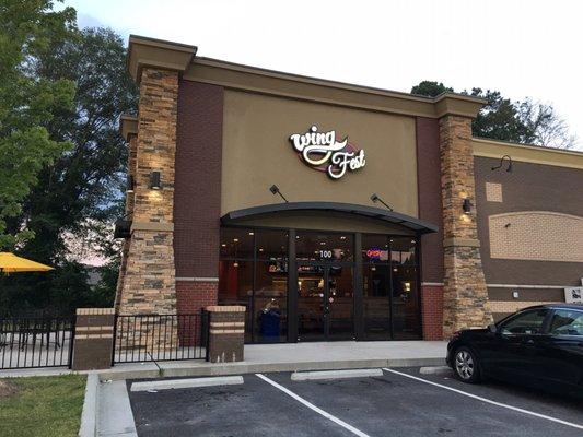 Eat in or out on beautiful patio.