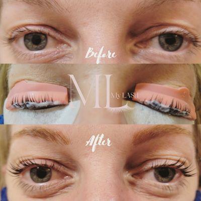 Lash Lift and tint