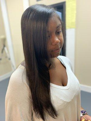 Blowouts & healthy hair care services