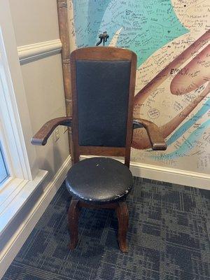 Antique dental chair