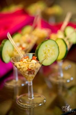 Mediterranean Couscous Salad Mini Martinis!