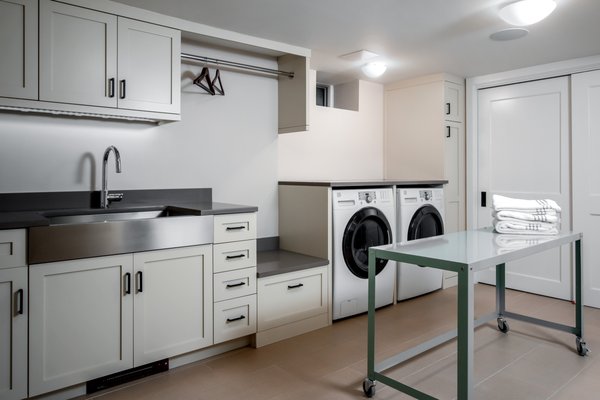 Finish Basement laundry Room Wellesley