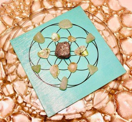 Crystal Grid for Abundance