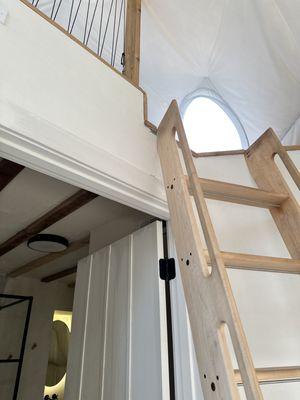 Ladder to loft