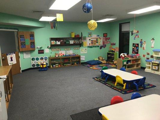 Ones & Younger Twos Classroom