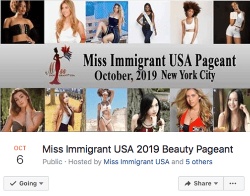 Miss Immigrant USA Beauty Pageant