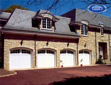 Wood garage doors