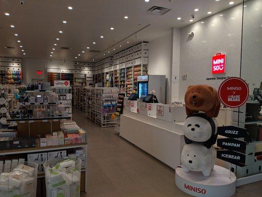 MINISO has partnered with We Bare Bears! Check out all of our plushies, stationary, and accessories featuring your favorite, furry friends!