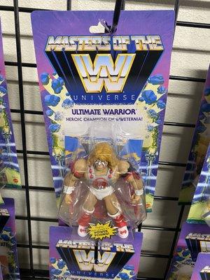 Ultimate Warrior master of the universe toy. Cool