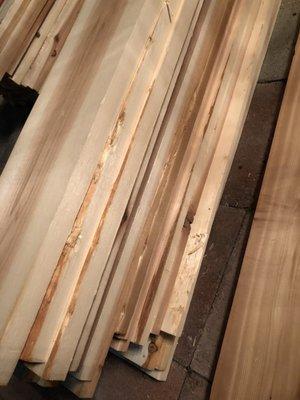 Western Cedar STK 68/88 pieces were in this condition